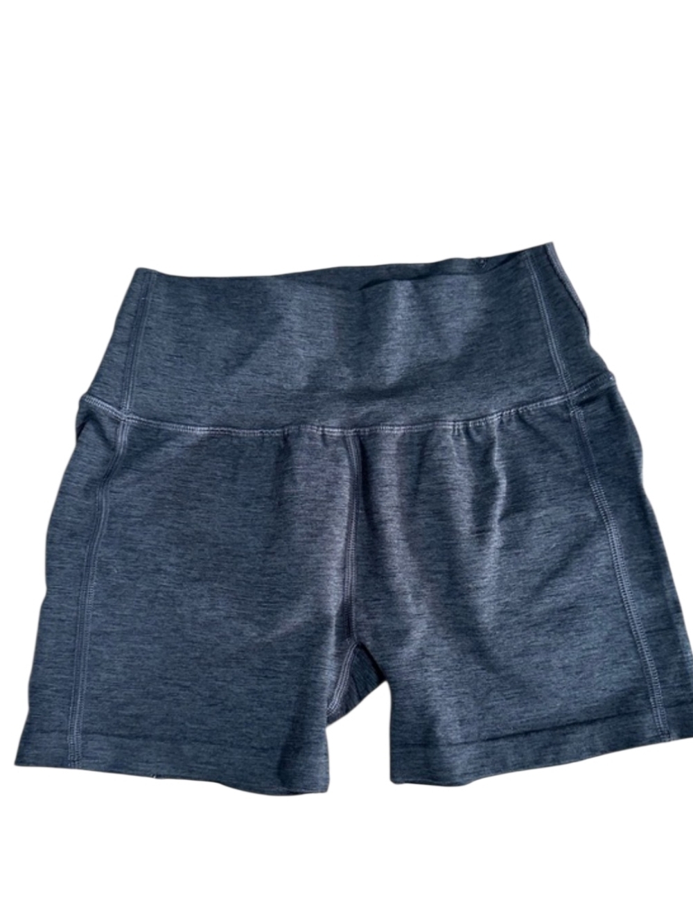 Alphalete Gray Form Fitting Bike Shorts Medium Athletic Athleisure